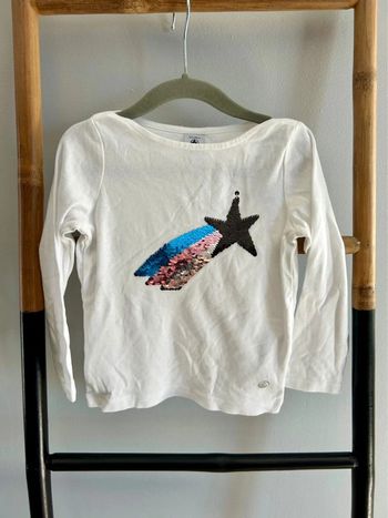 Haut manches longues - petit bateau - 3 ans