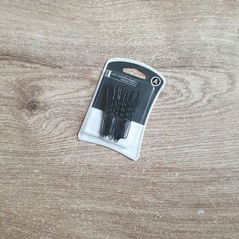 🩷 Pinces a cheveux crantée noir #emyfleury_accessoirescheveux