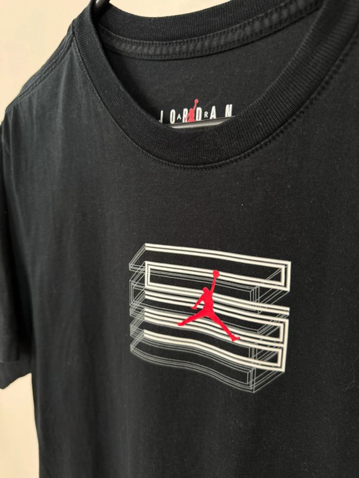 Tee-shirt noir Nike Air Jordan taille S - photo numéro 4
