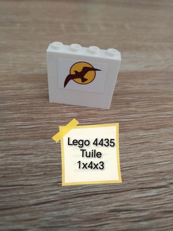 Lego 4435 tuile 1x4x3