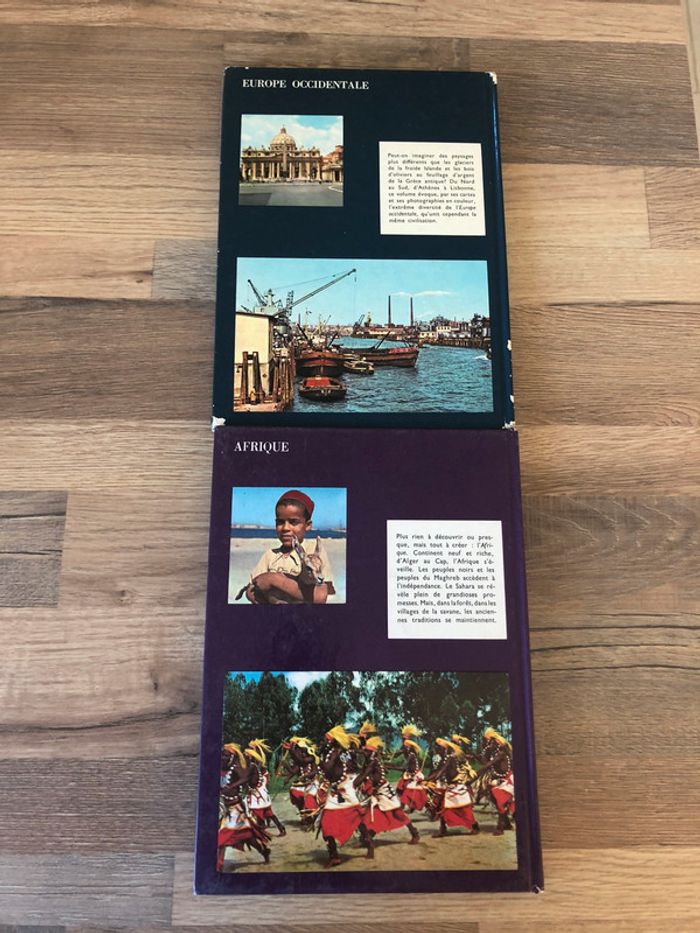Lot de 2 atlas Europe occidentale et Afrique - photo numéro 2