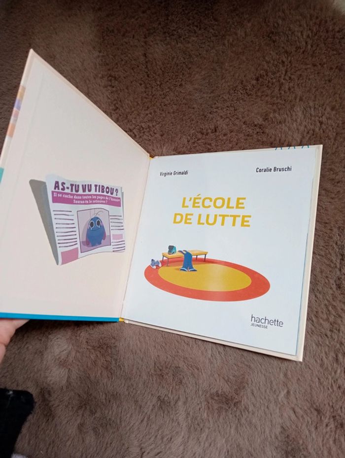 Livre hachette l'école de lutte - photo numéro 3