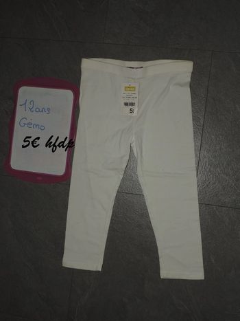 legging gémo taille 12 ans