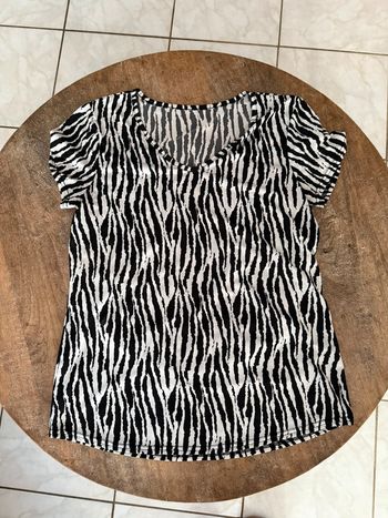 T-shirt zebré