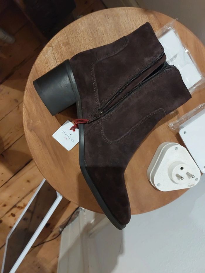 Mi bottes daim marron - photo numéro 5