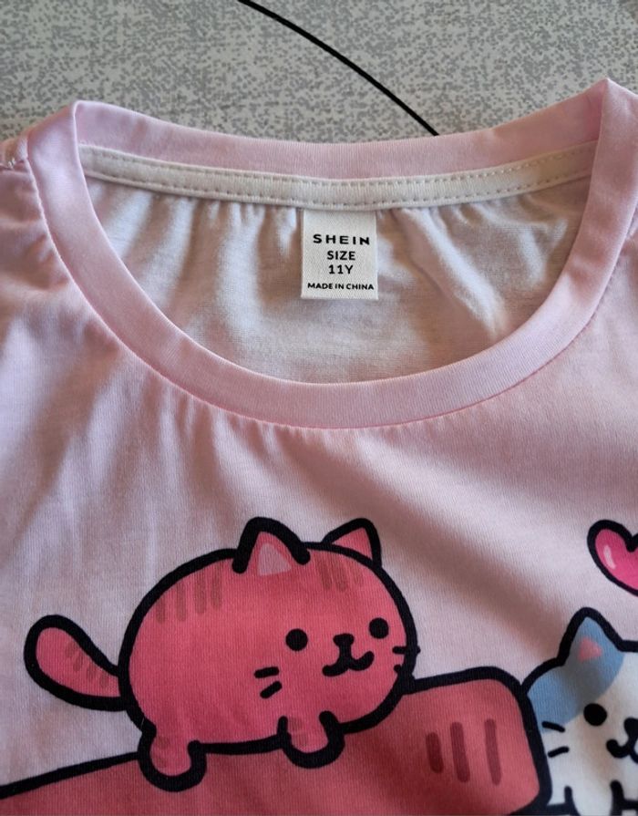 Tee-shirt NEUF pour fille taille 11 ans - photo numéro 6