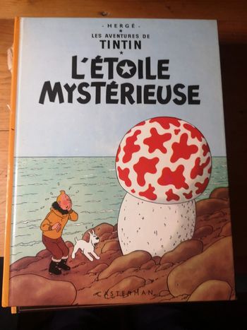 Bande dessinée Tintin - L'Étoile Mystérieuse
