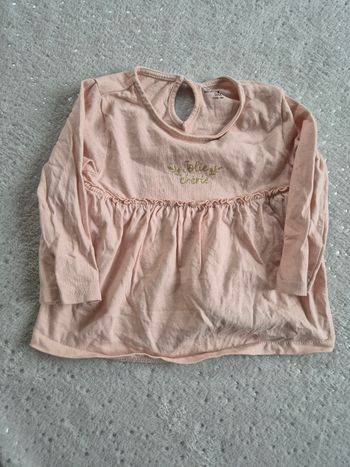 Haut manches longues 9 mois