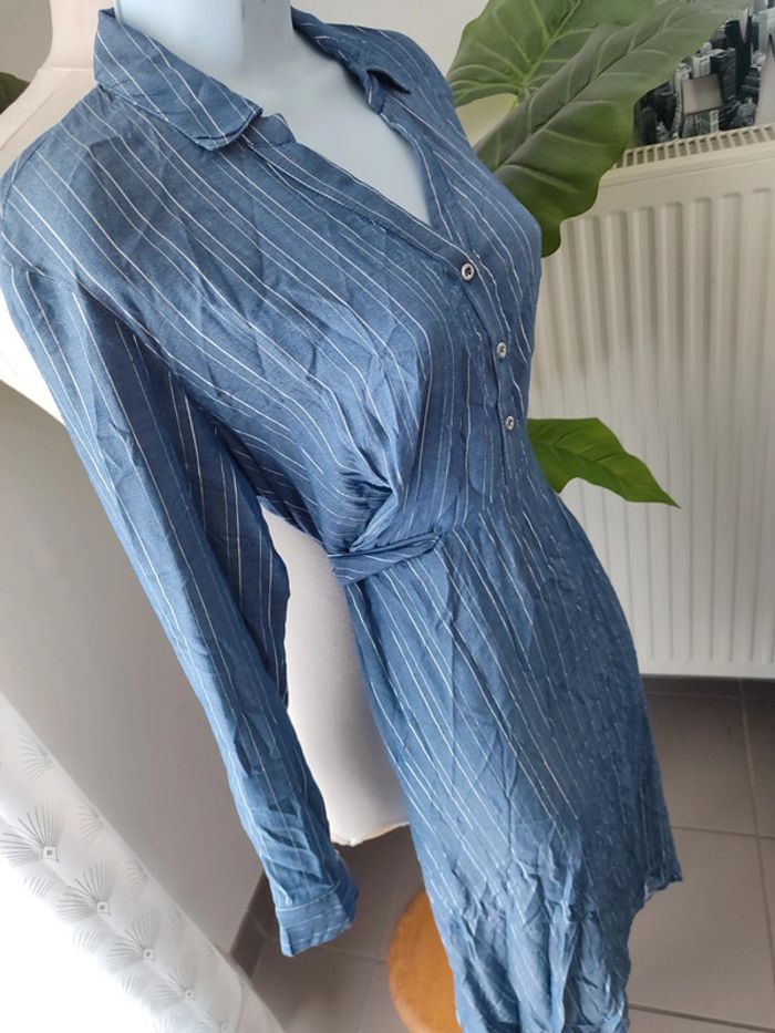 Superbe robe chemise - photo numéro 2