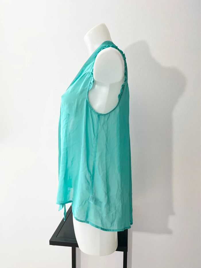 Blouse turquoise - photo numéro 4