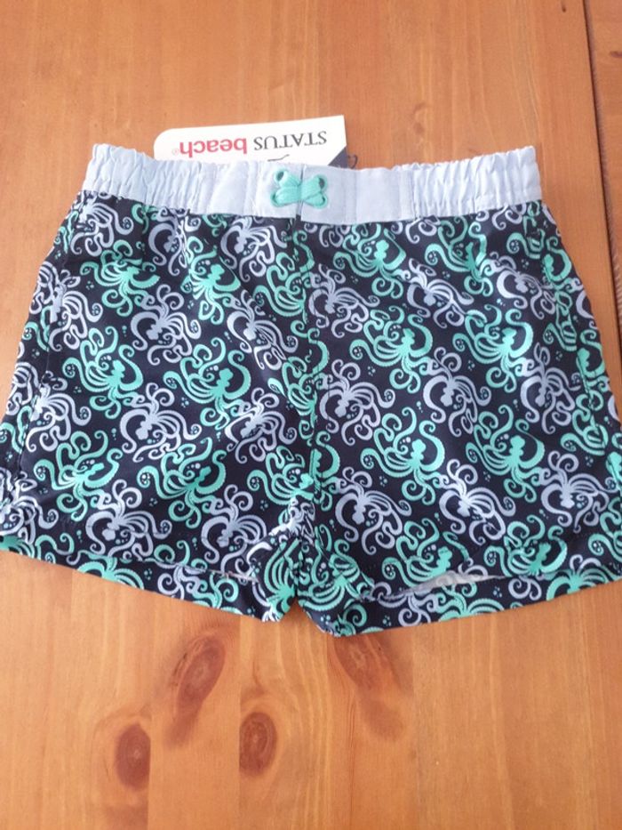 Lot de 2 shorts de bain 6 ans neufs - photo numéro 5