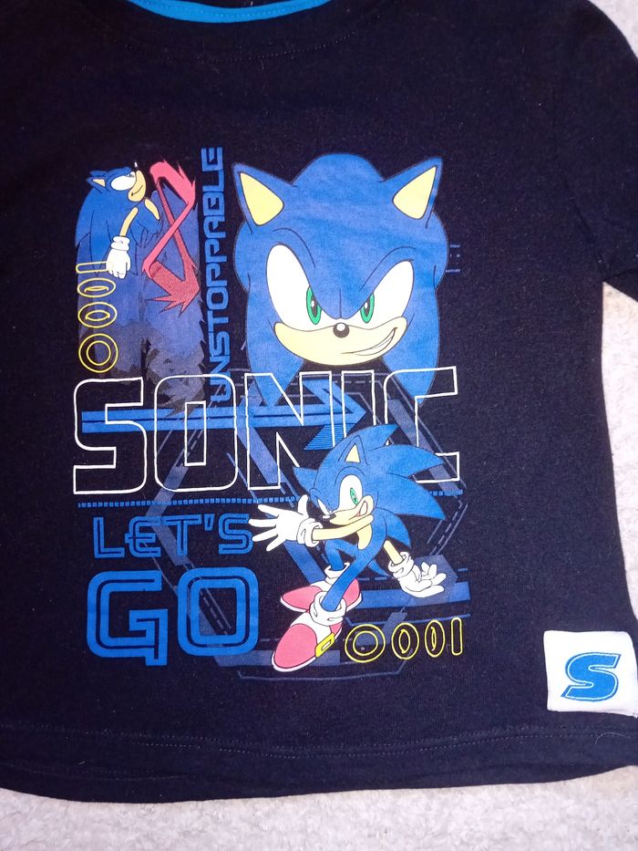 Tee-shirt sonic - photo numéro 2