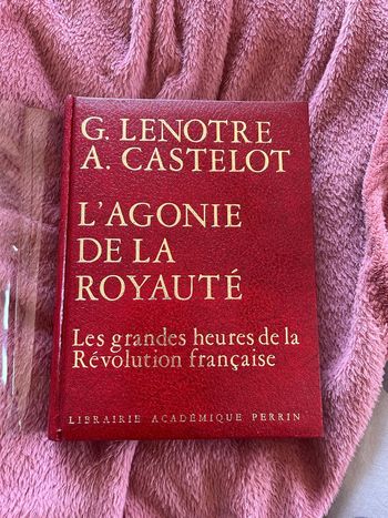 270 - Livre L’agonie de la royauté