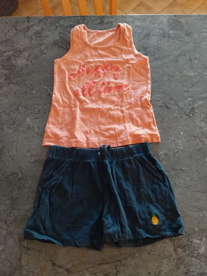Ensemble été ou pyjama 6 ans