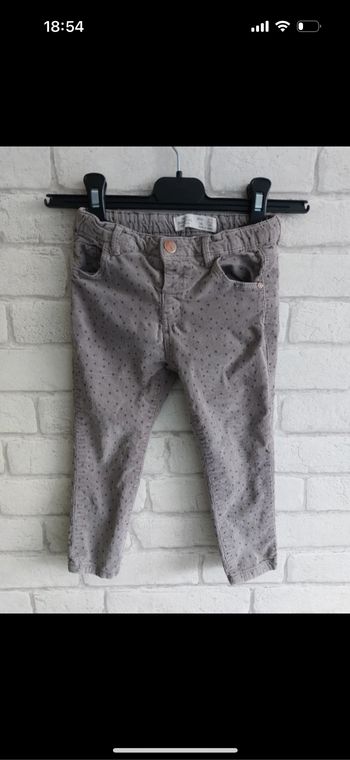 Pantalon Zara Girls taille 2 / 3 ans