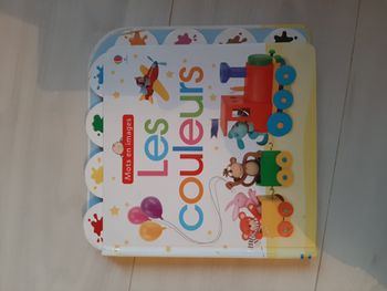 Livre les couleurs mots en image