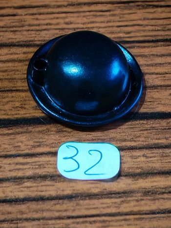 Playmobil 1900 1 chapeau noir rond à plume