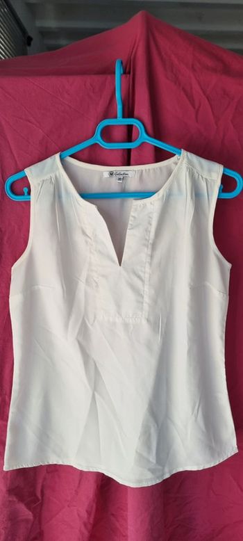 Blouse sans manches femme