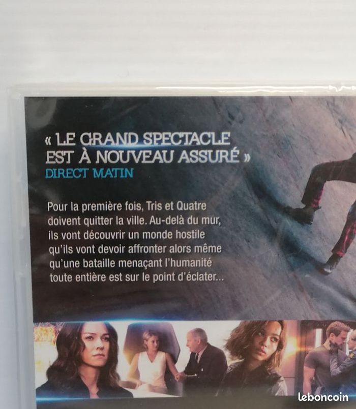 DVD DIVERGENTE 3 AU DELA DU MUR. Neuf sous blister. - photo numéro 3