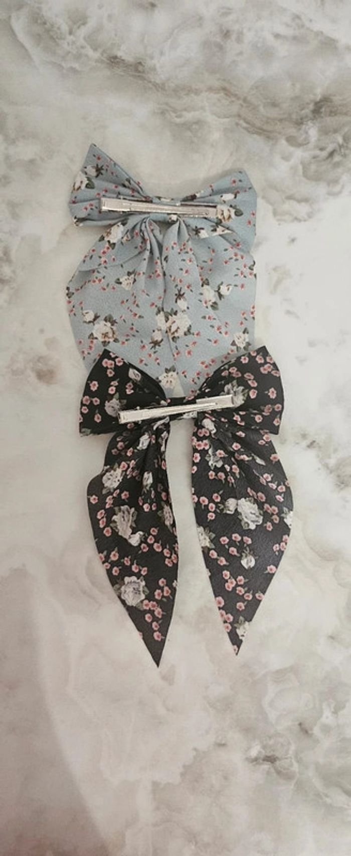 Lot de barrettes à noeud pour cheveux - photo numéro 2