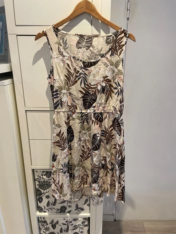 Robe été motifs fleur