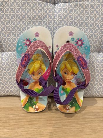 Paire de Claquettes "La Fée Clochette" Pointure 24