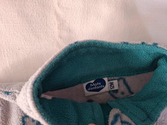 Polaire bébé 12 mois Tissaïa - photo numéro 2