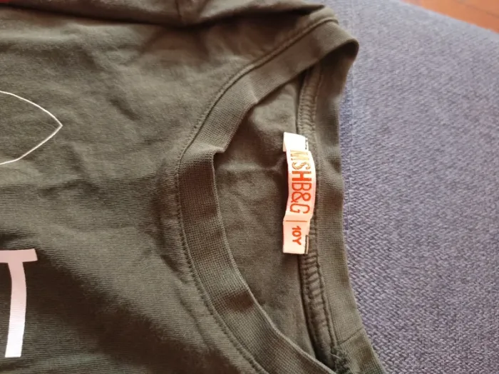 T shirt manche longue taille 10 ans - photo numéro 4