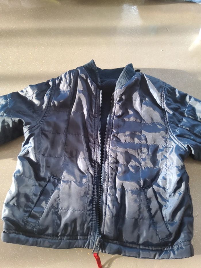 Blouson chaud avec veste amovible et reversible 3 ans - photo numéro 4