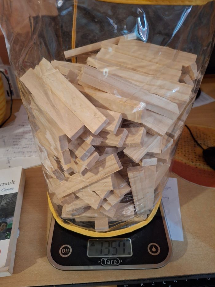 175 planchettes en bois - photo numéro 5