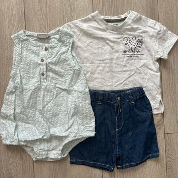 Lot vêtements garçon été #12mois