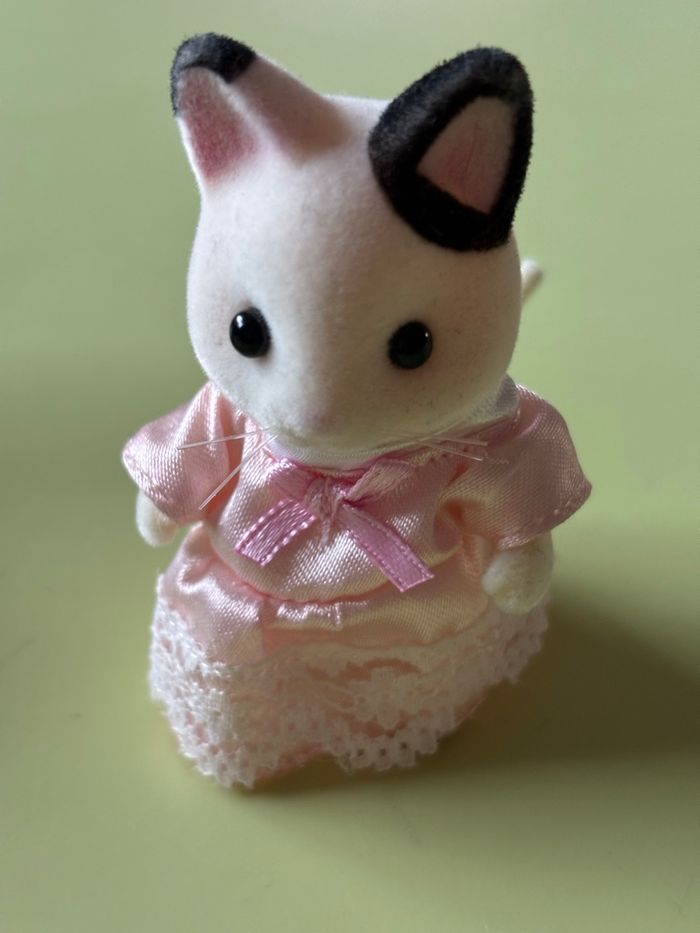 Sylvanian - Famille Chat Bicolore - photo numéro 5
