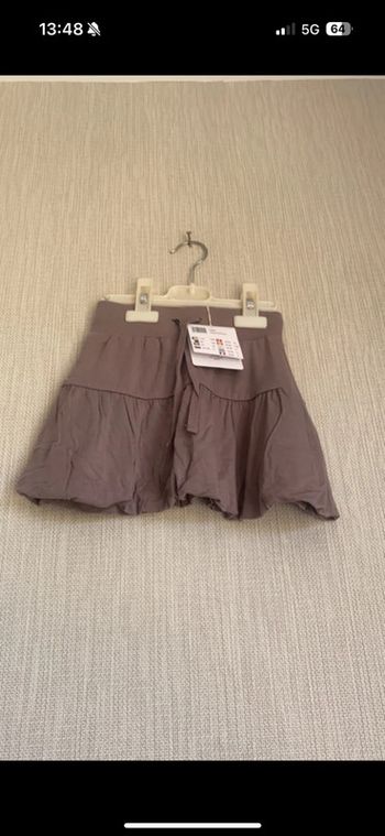 Jupe marron 4 ans orchestra neuf