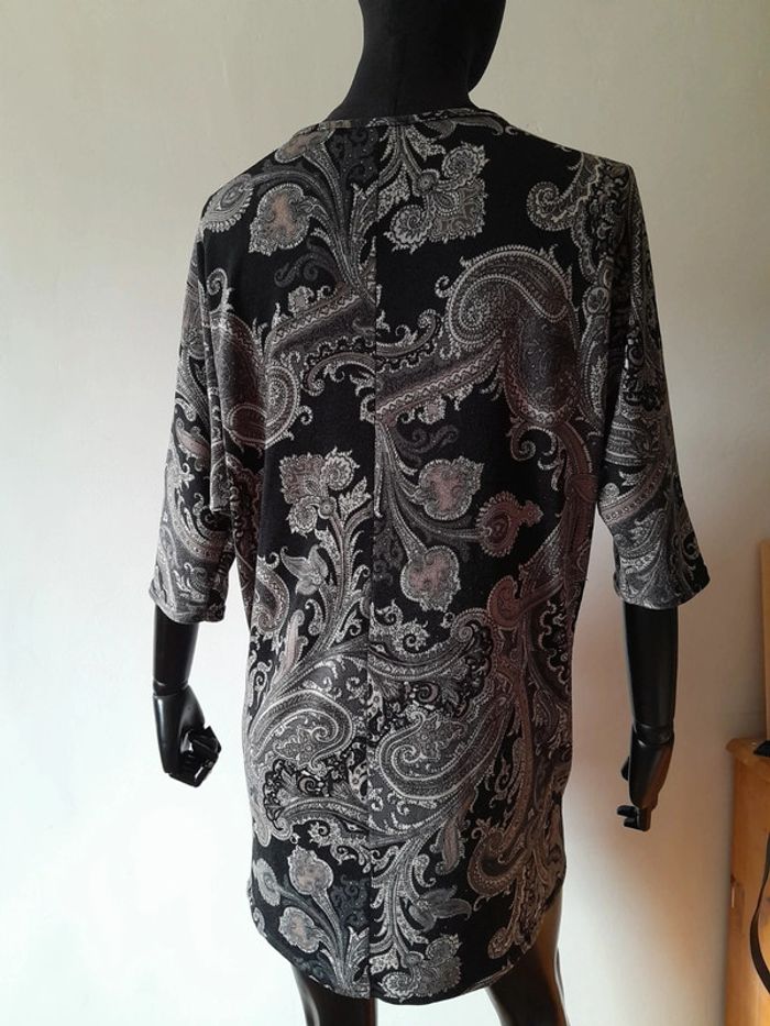 Robe printemps Manches 3/4 decolté plongeant - photo numéro 6