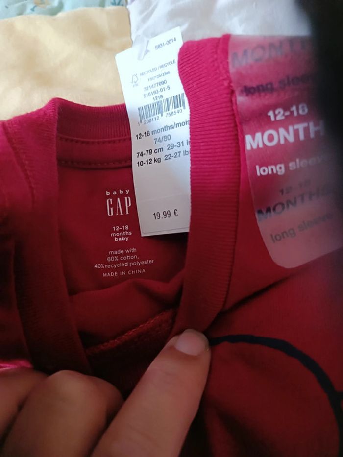 Tee shirt manches longues - photo numéro 2