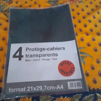 lot de protège cahiers