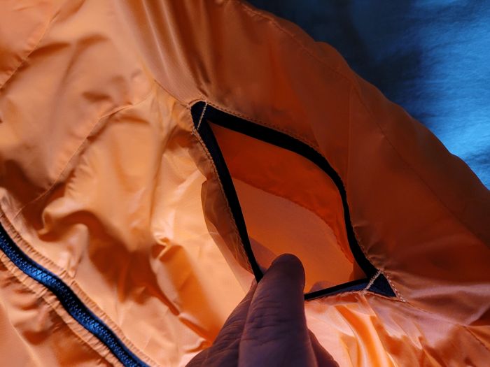 doudoune fine 10/12ans the north face orange (20e) - photo numéro 5