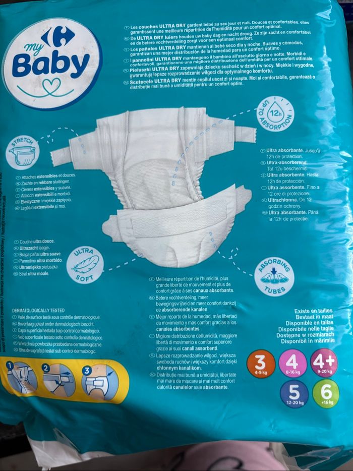 Couches taille 4 - photo numéro 2