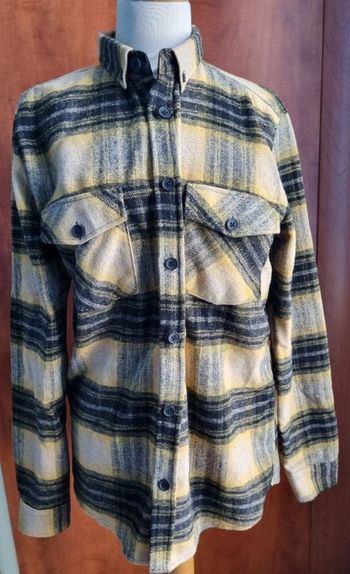 Veste chemise à carreaux taille XL