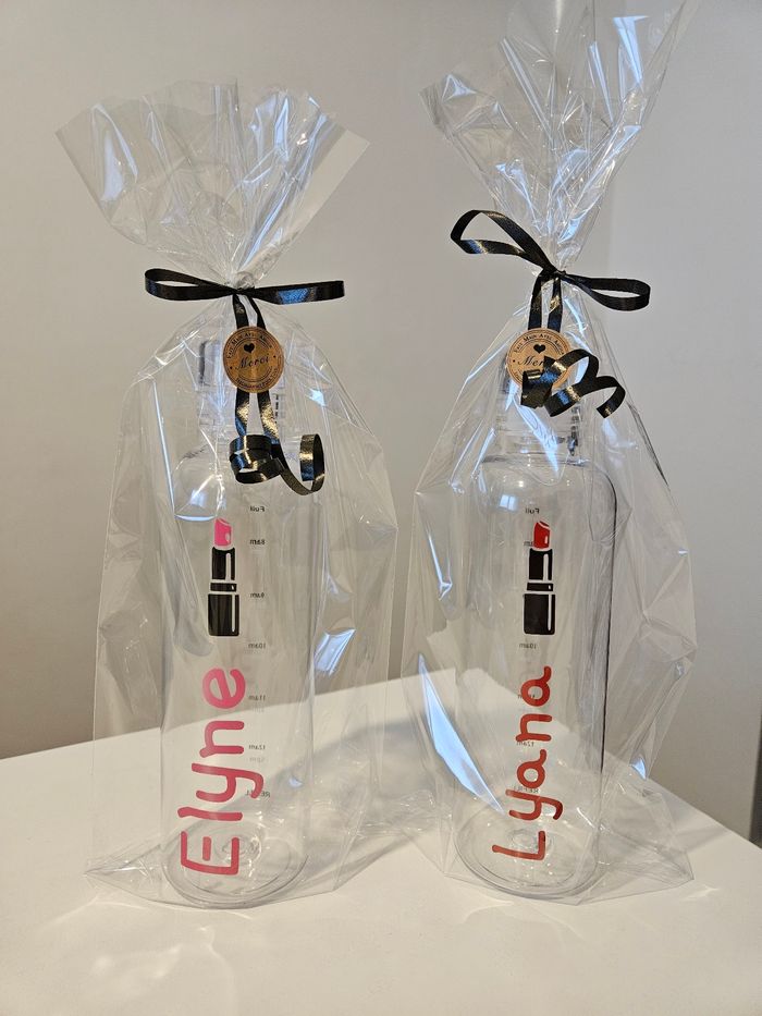 Gourde personnalisée en plastique 500ml idee cadeau fin d'année maîtresse ATSEM..... - photo numéro 9