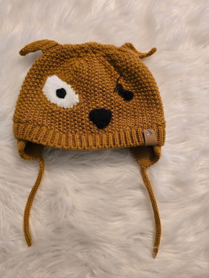 💙😍🤩 superbe Ensemble bonnet, snood , moufles 12/23 mois garçon💙😍🤩 - photo numéro 6