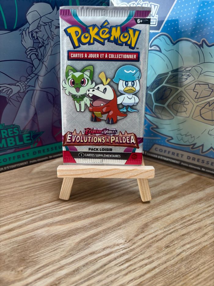 Booster Pokémon loisir Évolution à Paldea