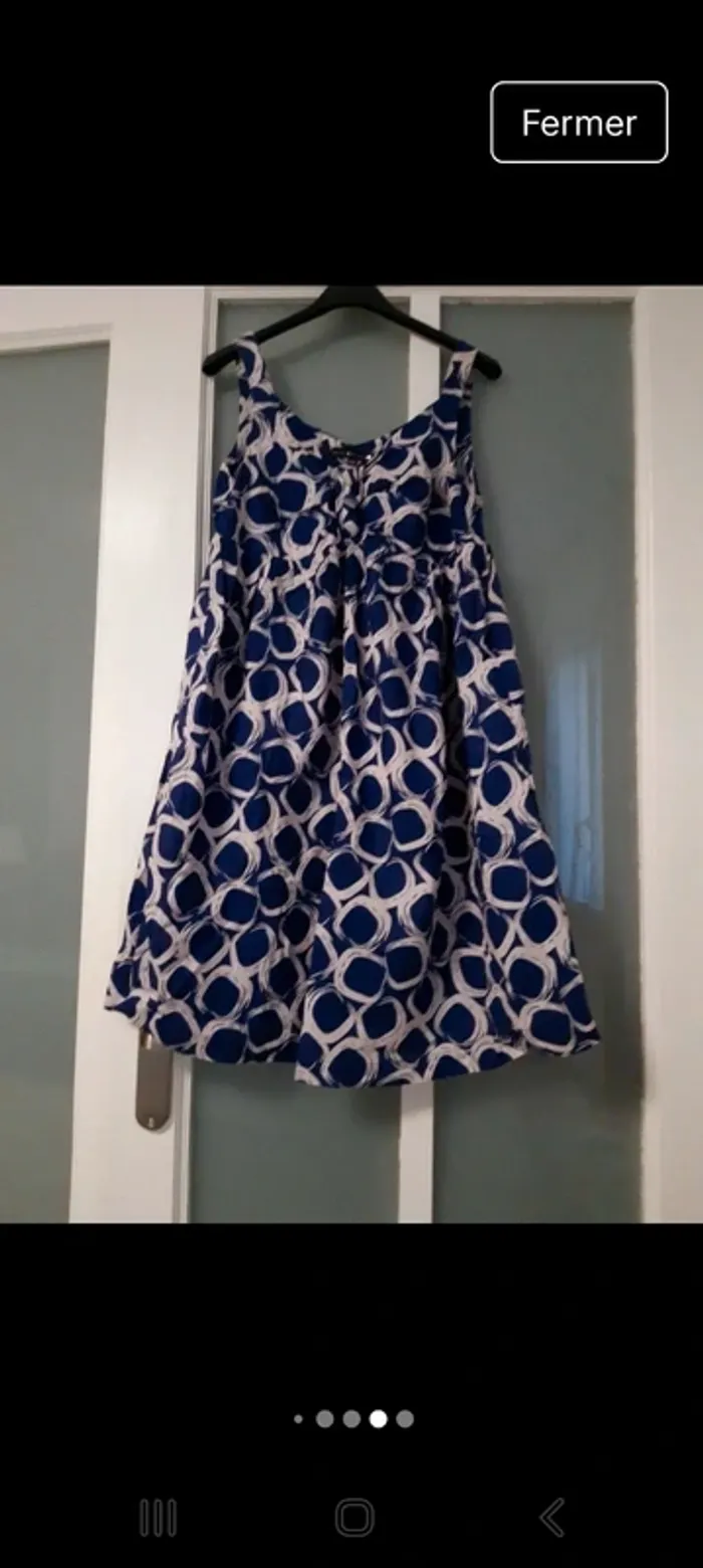 Robe été bleue S/M - photo numéro 9