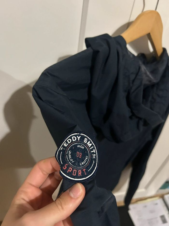 634 – veste Teddy Smith bleu marine à poches - photo numéro 6