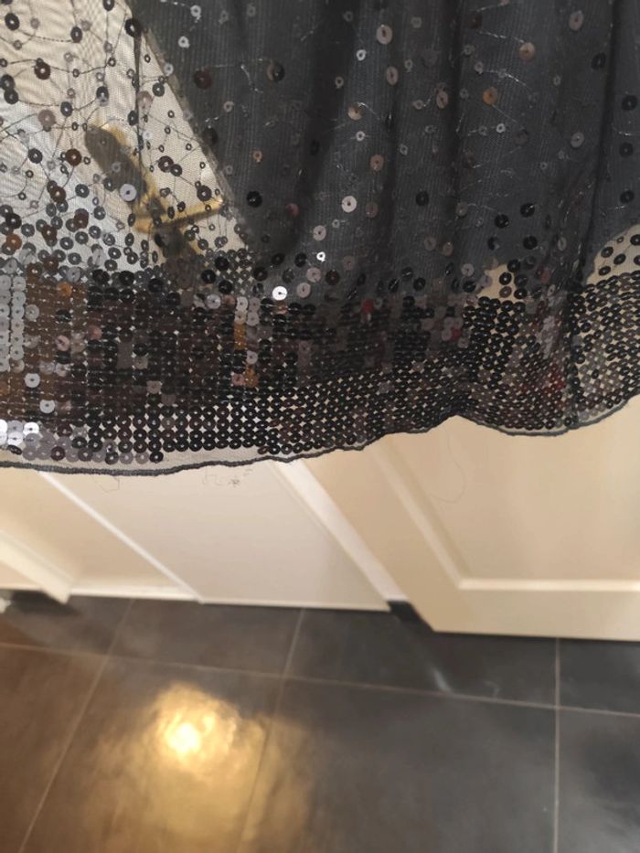 Robe Bréal noir sequins T40 - photo numéro 7