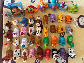 5€ pièces Tutut animaux tut tut bolide tutu VTech 