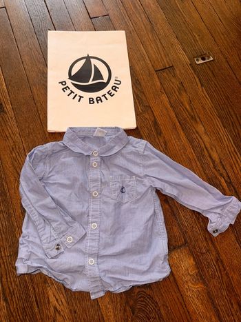 Chemise petit bateau  18 mois