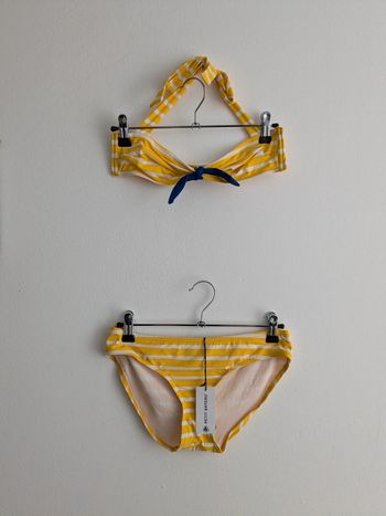 Maillot deux pièces rayé XS