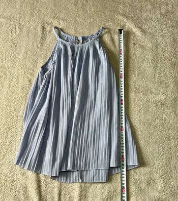 Haut à bretelles – taille S – couleur vieux lila/gris