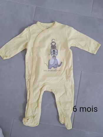 Pyjama fin 6 mois